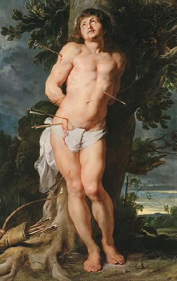 Peter Paul Rubens St. Sebastian Norge oil painting art